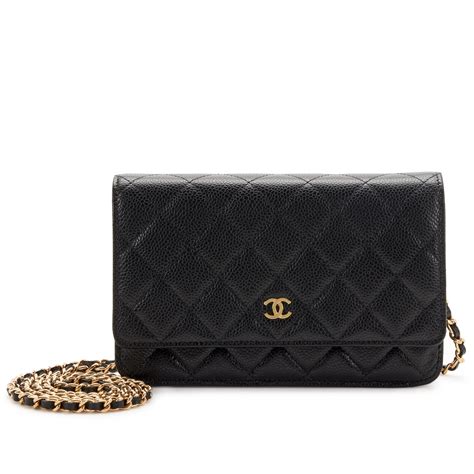 chanel short wallet caviar|Chanel Black Quilted Caviar Wallet On Chain Gold Hardware, .